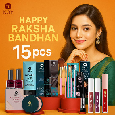 NOY Makeup Combo Kit For Sister Lightweight Matte Finish Rakhi Gift Combo