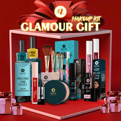 NOY Complete Makeup Combo Set For Women Ideal Gift Box For Diwali & Festive Seasons(Pack of 15)