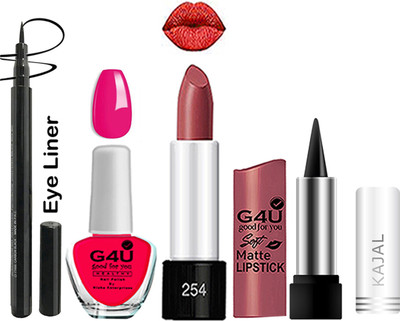 G4U Ultra Red Makeup Combo 15/25_B4(Pack of 4)