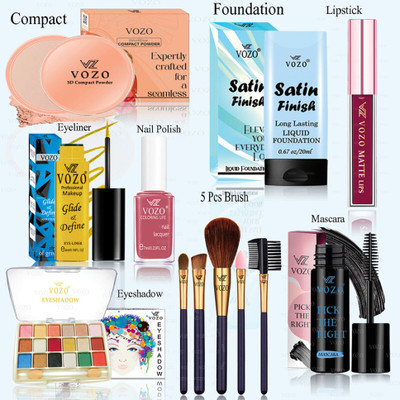 VOZO Premium Makeup Kit with Full-Face Essentials – High-Quality Combo-99(Pack of 12)