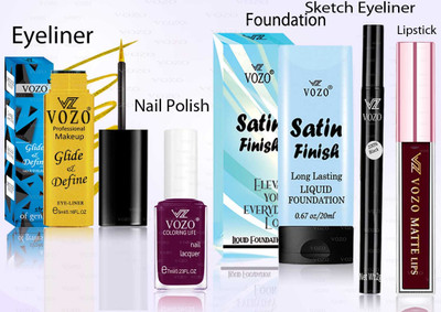 VOZO Professional Cosmetic Kit with Ultra-Pigmented Set-261(Pack of 5)