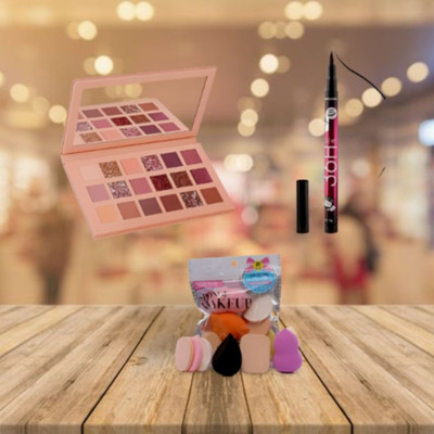 PIRKGLOW DivaPuff Glam Set PERFECT SET FOR WOMEN’S(Pack of 3)