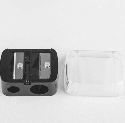 Trendy Dual Barrel Makeup Pencil Sharpener