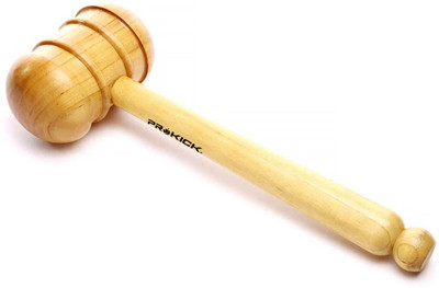 Owlix Cricket Bat Knocking Wooden Hammer Wooden Bat Mallet