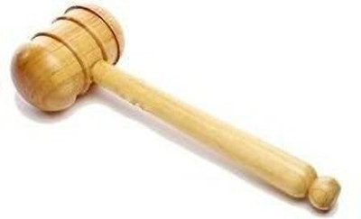 HHS SPORTS Glossy Wooden Cricket Bat Knocking Mallet Hammer Wooden Bat Mallet