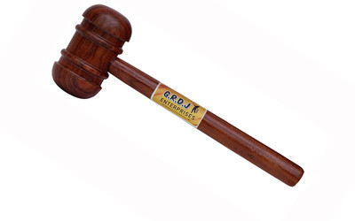 grdjenterprises Premium Wood Cricket Bat Knocking Mallet/Hammer - Heavy Duty Wooden Bat Mallet