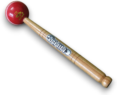 CE Rhino Mallet With Leather Ball Wooden Bat Mallet