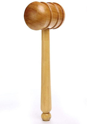 LCARNO Sports Cricket Bat Knocking Wooden Hammer Wood Bat Mallet Wooden Bat Mallet