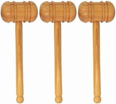 LCARNO Cricket Bat Knocking Hammer Pack of 3 Wooden Bat Mallet Wooden Bat Mallet