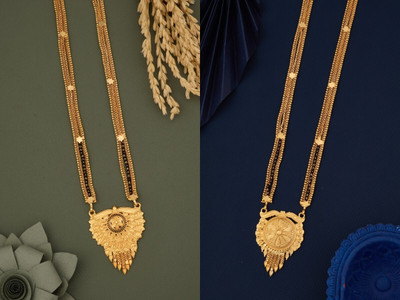 wuzela Best 1 Gram Gold Mangalsutra Brass Mangalsutra