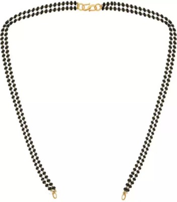 SMARNN Double Line 30 inches Mangalsutra chain without Pendant Alloy Mangalsutra