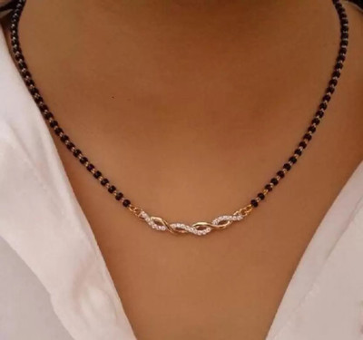 PEHNAZ Women's Pride Party Wear New Lunch Trending Fancy Design MS370 Alloy Mangalsutra