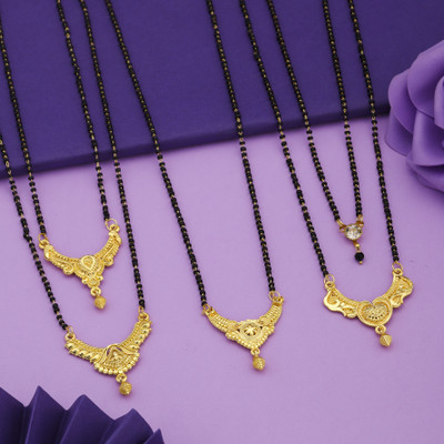 VEMISHTI mangalsutra for women Alloy Mangalsutra