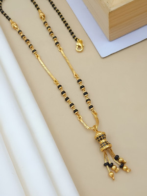 S K D J fancy ad dokiya Brass Mangalsutra