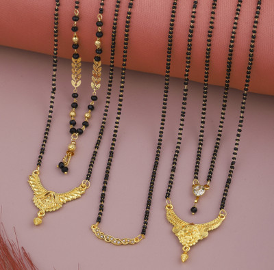 VEMISHTI mangalsutra for women Alloy Mangalsutra