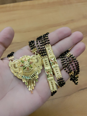 SUGHOSH Diva Brass Mangalsutra