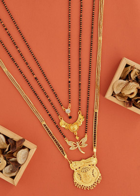 Enpong Bestseller Brass Mangalsutra