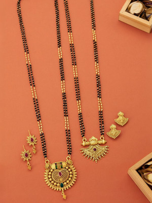 wuzong Gold Plated Alloy Mangalsutra
