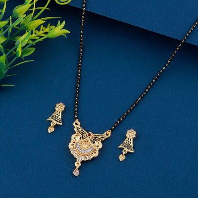 Shreenathji Jewellers Alloy Gold-plated Gold Jewellery Set(Pack of 1)