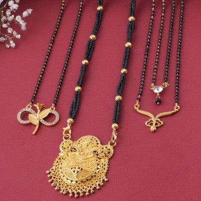 Enpong gold mangalsutra Alloy Mangalsutra