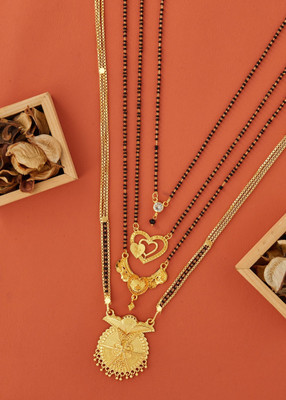 Siyajewelly Brass, Crystal Mangalsutra