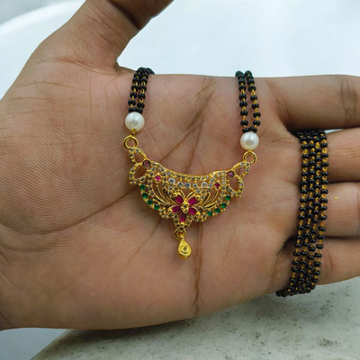 shivparv creation Trendy Mangalsutra for Women Alloy Mangalsutra