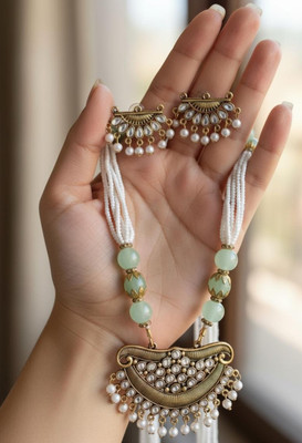 Fashion Didi Mangalsutra with earring Alloy Mangalsutra