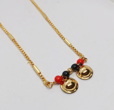 FineTouche P_chain_2small Copper Mangalsutra