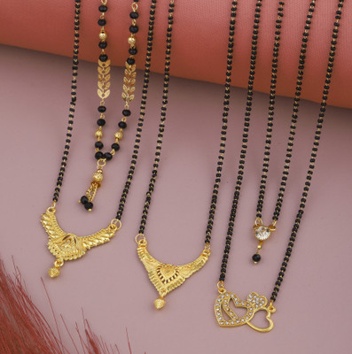 VEMISHTI mangalsutra for women Alloy Mangalsutra