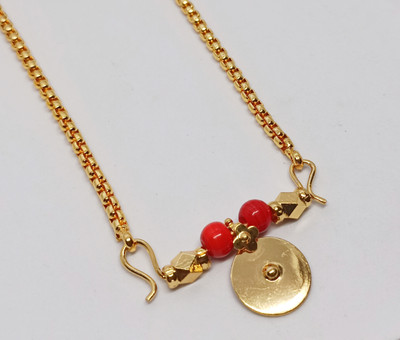 FineTouche Sadachain_1R Copper Mangalsutra