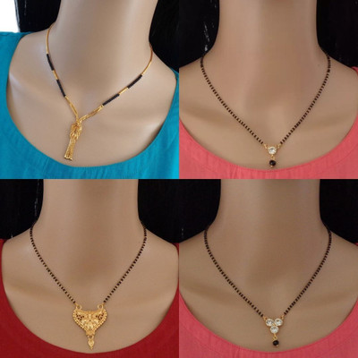 RAMDEV ART FASHION JEWELLERY Alloy Mangalsutra