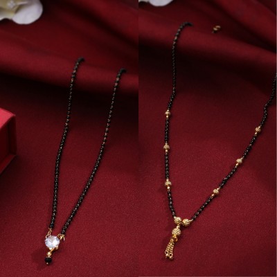 NVR Artificial Stones and Beads Alloy Mangalsutra