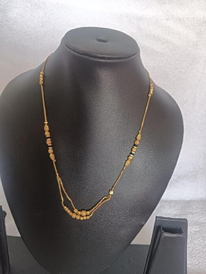 Anjani fashion Royal Gold-Plated Alloy Mangalsutra Alloy Mangalsutra