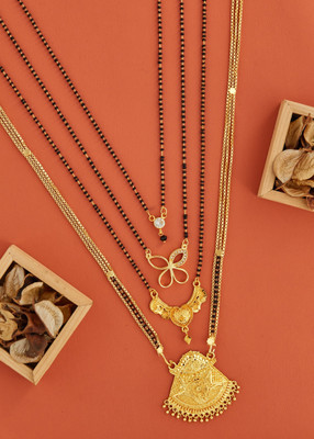 wuzela Bestseller Brass Mangalsutra