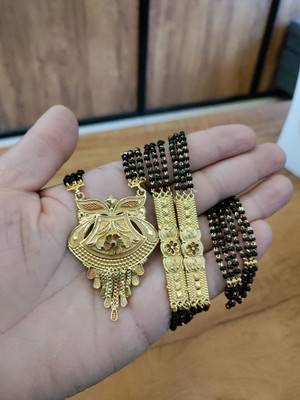 Manmit Enterprise Bindiya Brass Mangalsutra
