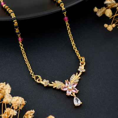jiyajewels 1001 Brass Mangalsutra