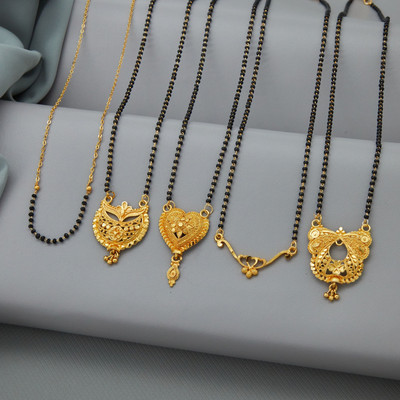 Siyajewelly Brass, Crystal Mangalsutra