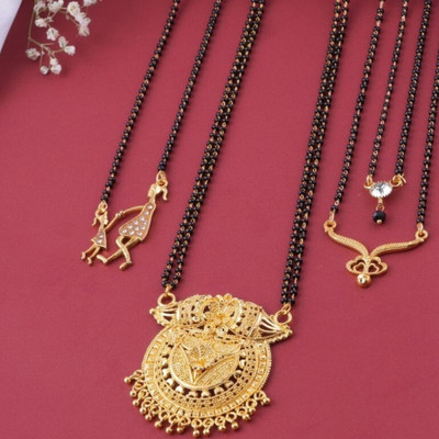 Enpong gold mangalsutra Alloy Mangalsutra