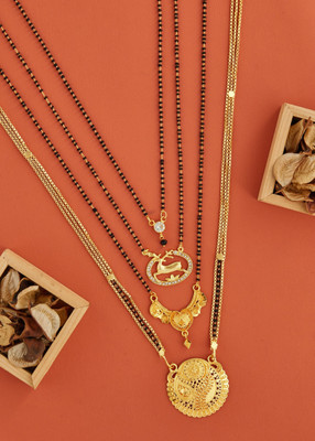 Enpong Bestseller Brass Mangalsutra