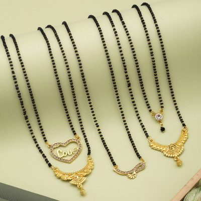 Enpong gold mangalsutra Alloy Mangalsutra