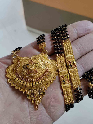 Chehar Offset MSOXD_36 Brass Mangalsutra