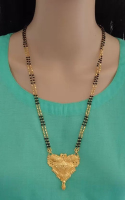 Dency Brass Gold-plated Gold Jewellery Set(Pack of 2)