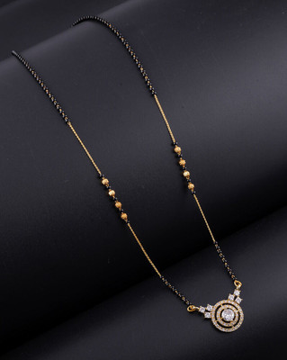 JETWAL Latetst and Trending Design Beautiful Mangalsutra with 18 Inch chain for Women Alloy Mangalsutra