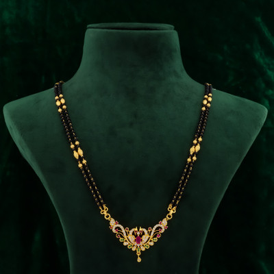 BLUEZIGN Twinkling Beautiful Mangalsutras Brass Mangalsutra