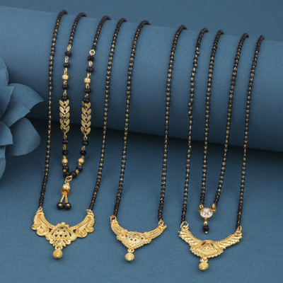 wuzela Bestseller Brass Mangalsutra