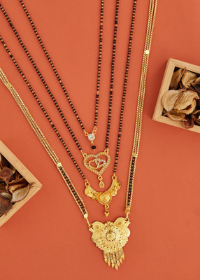 Enpong Bestseller Brass Mangalsutra