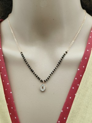 DHARM JEWELS Alloy Mangalsutra