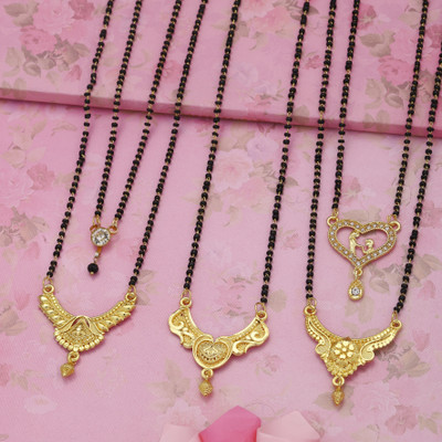 VEMISHTI Brass Mangalsutra