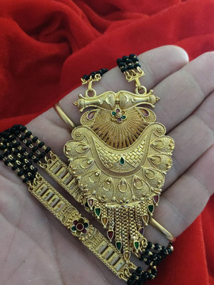 Niva Fashion bhagavati Brass Mangalsutra