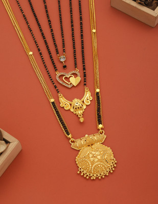 Enpong Bestseller Brass Mangalsutra